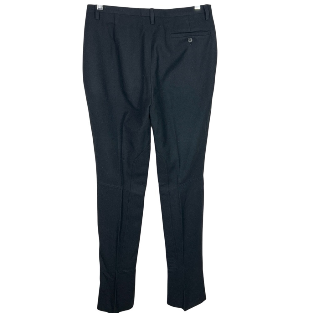 Prada Black Virgin Wool Blend Equestrian Riding Pants Size 8 Made in Italy - Picture 4 of 14